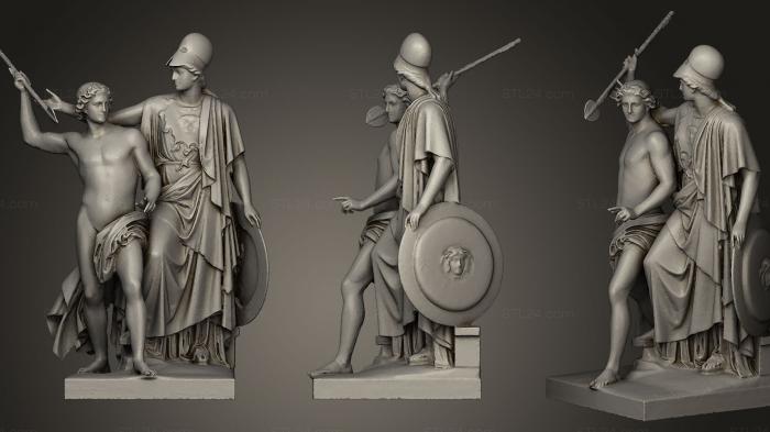 Statues antique and historical (Schlossbruecke10, STKA_0975) 3D models for cnc